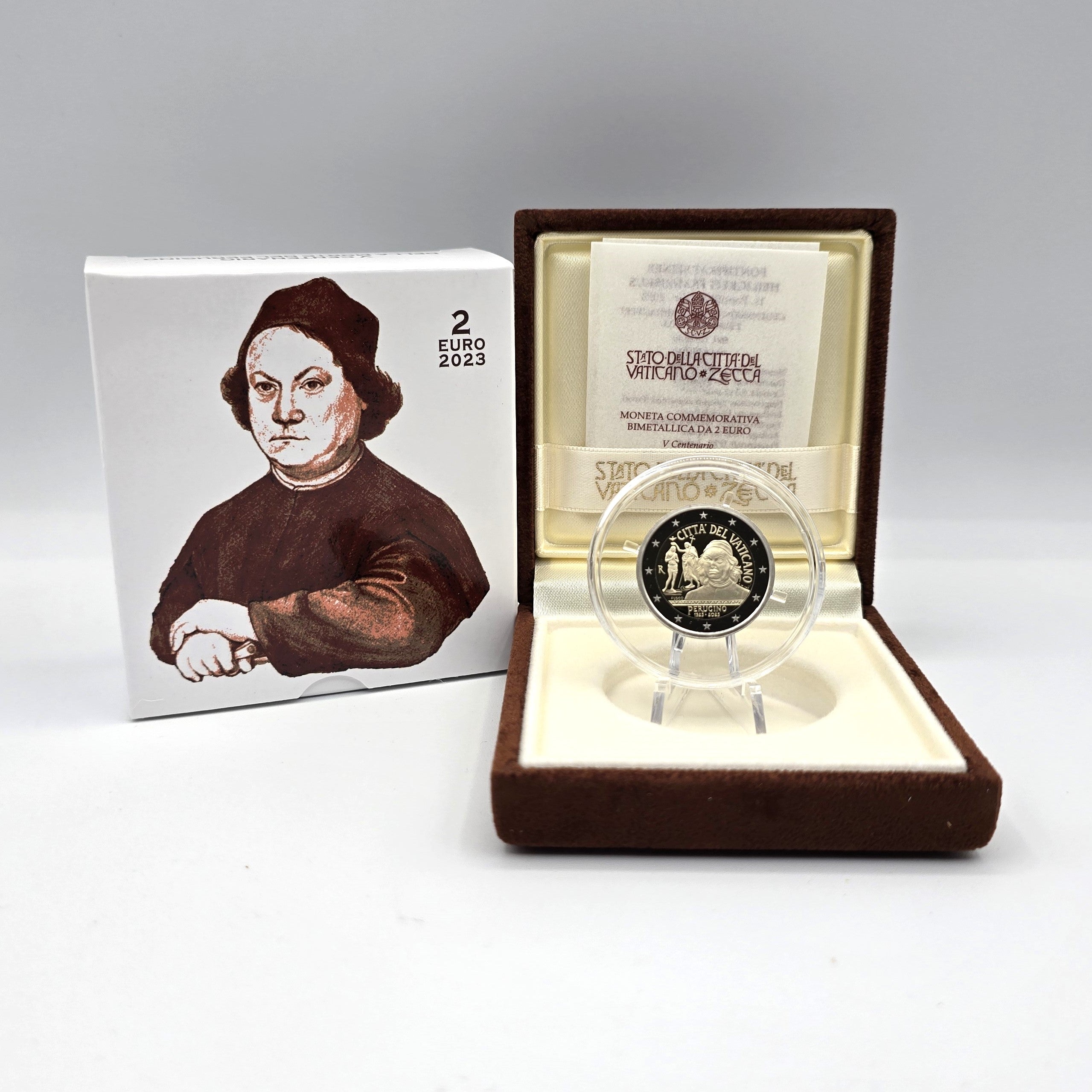 2023 Perugino 2€ - Vatican Proof